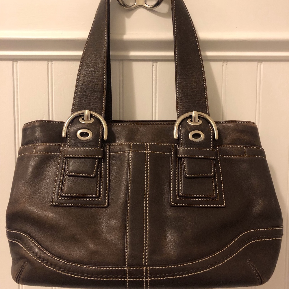 Vintage Coach Purse and Matching Wallet